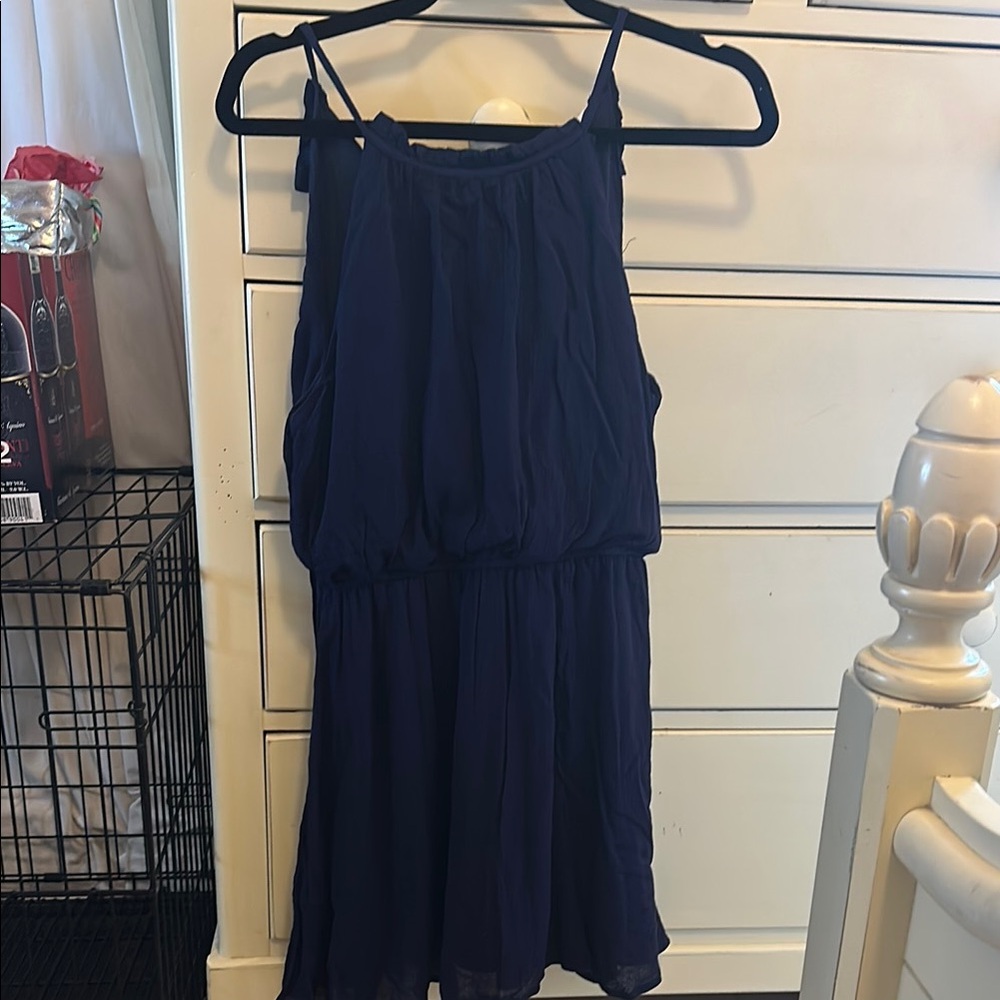 Blue Rain Navy Dress
